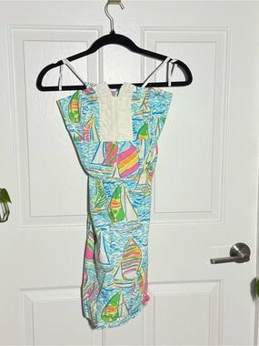 Women’s sz 4 Lilly Pulitzer You Gotta Regatta dress with boning